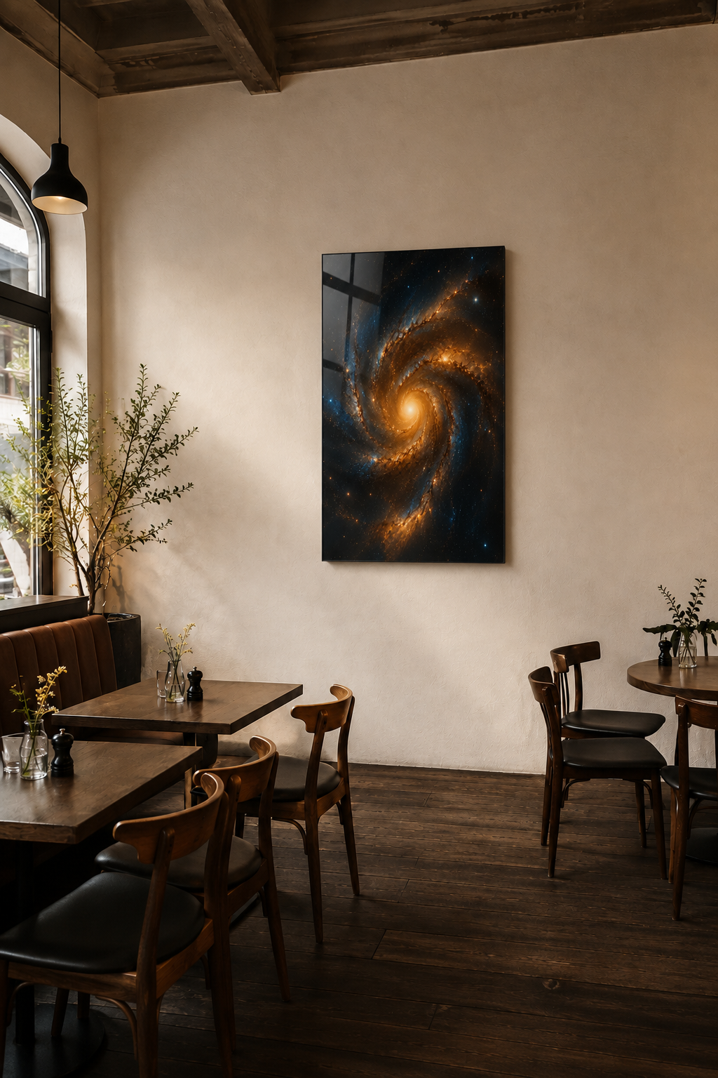 Golden Spiral: Majestic Galaxy