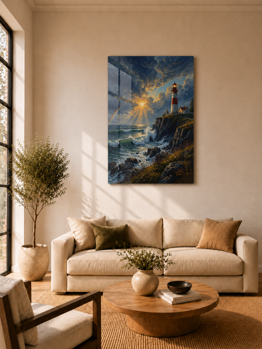 Beacon of Hope: Coastal Lighthouse