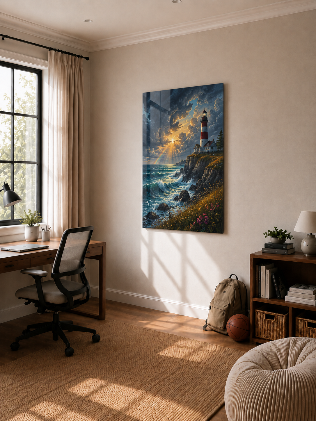 Beacon of Hope: Coastal Lighthouse
