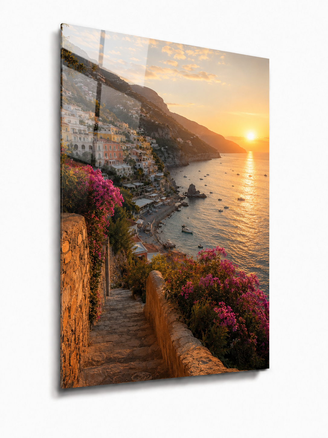 Sunset in Positano: Amalfi Coast