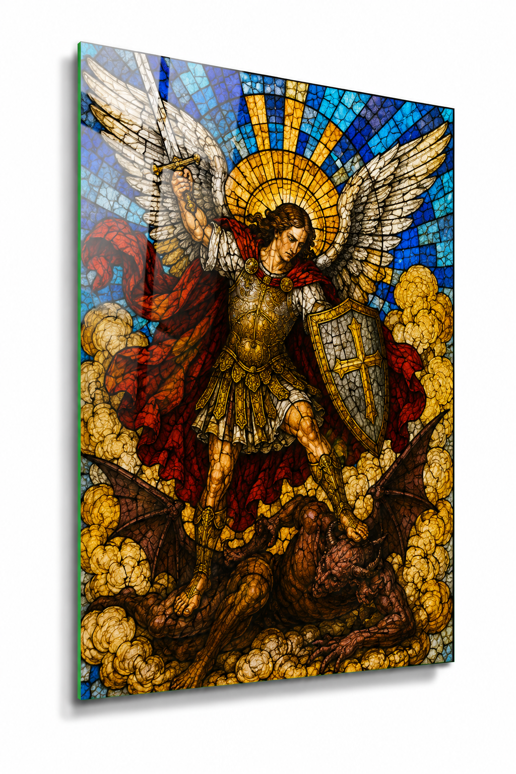 Archangel Michael Stained Glass