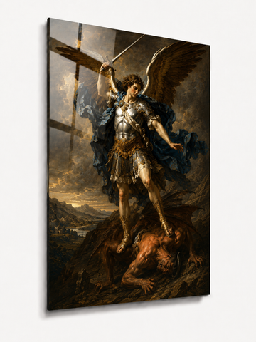 Archangel Michael Defeating Satan