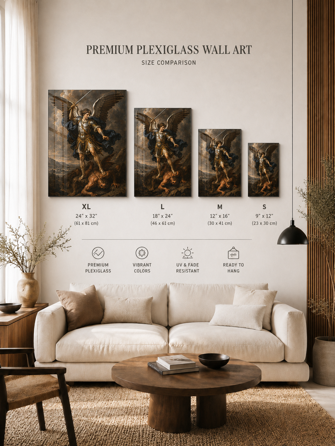 Archangel Michael Defeating Satan