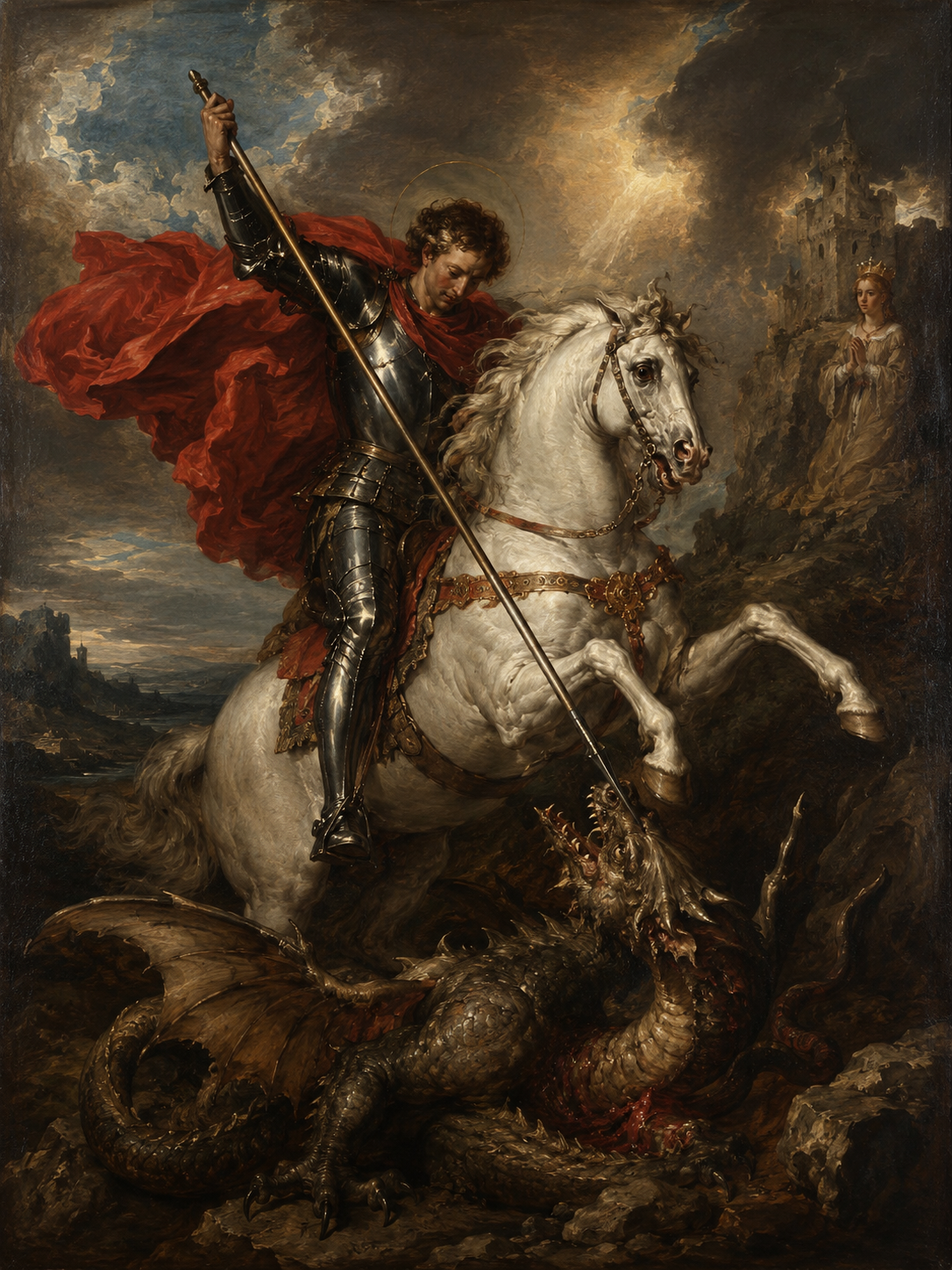 Saint George and the Dragon