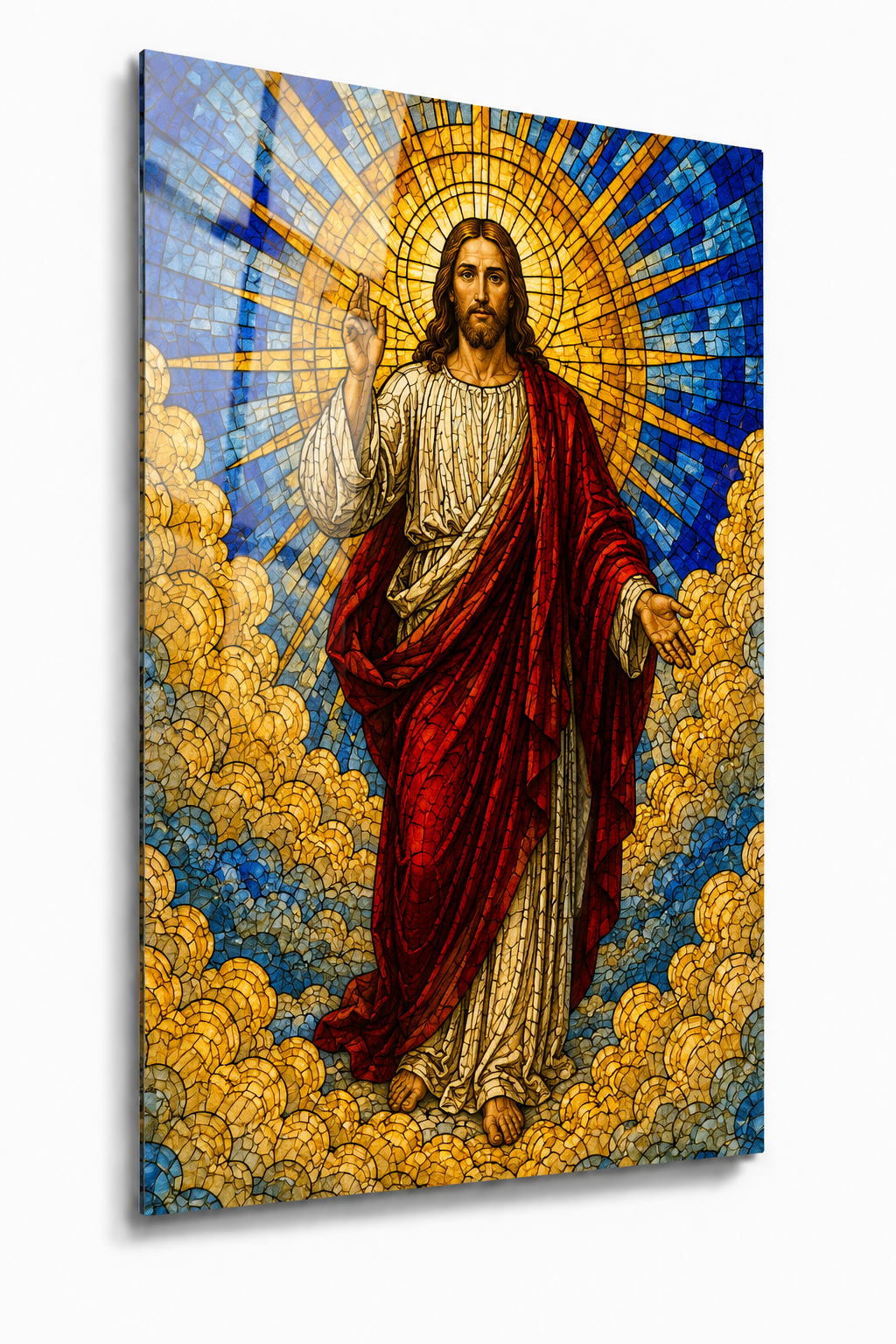 Jesus Christ Stained Glass