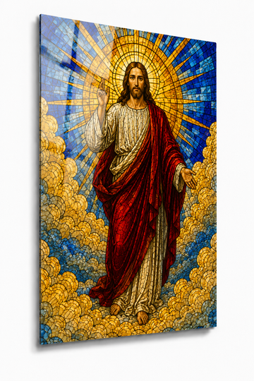 Jesus Christ Stained Glass