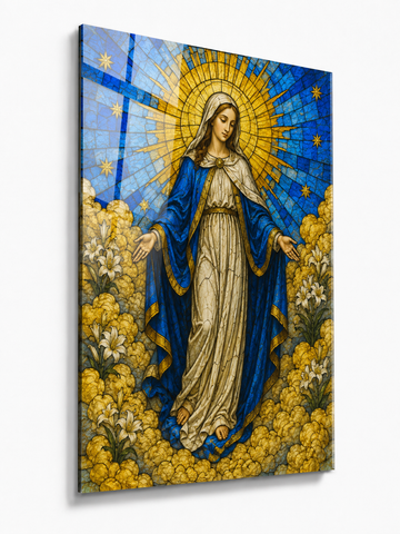 Virgin Mary Stained Glass