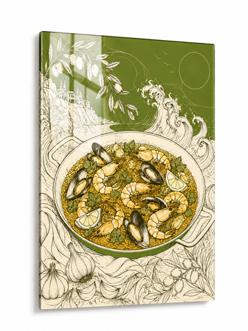 Vintage Spanish Paella