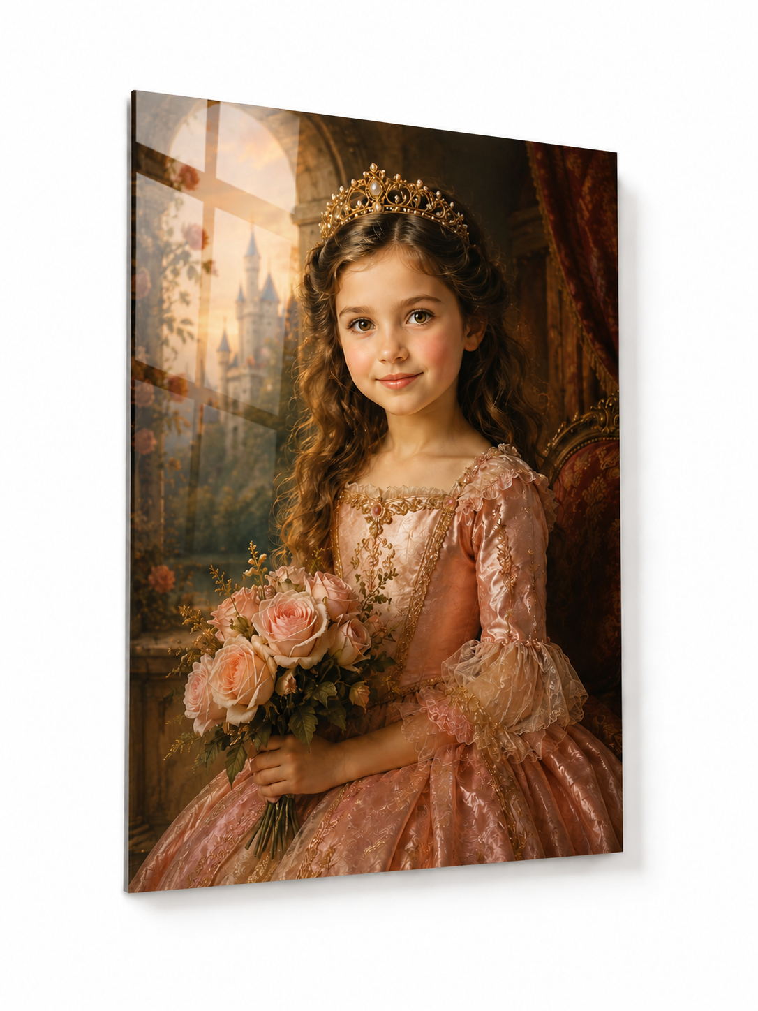 Custom Royal Princess Kids Portrait