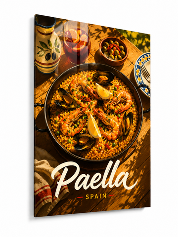 Vintage Spanish Paella