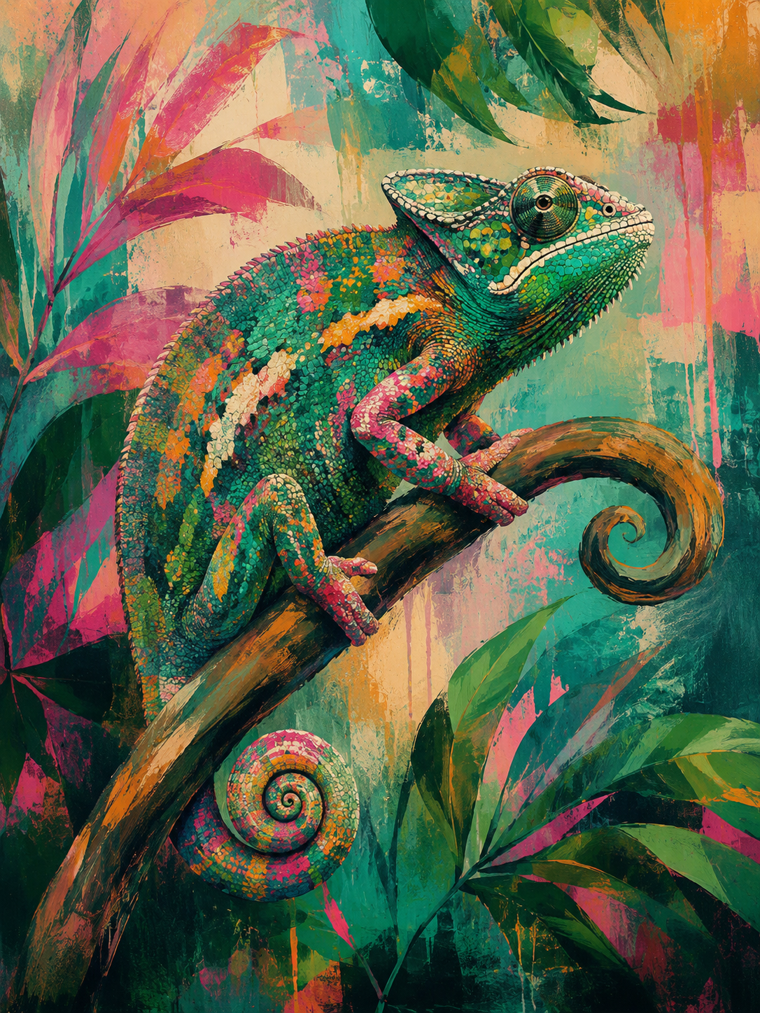 Vibrant Chameleon