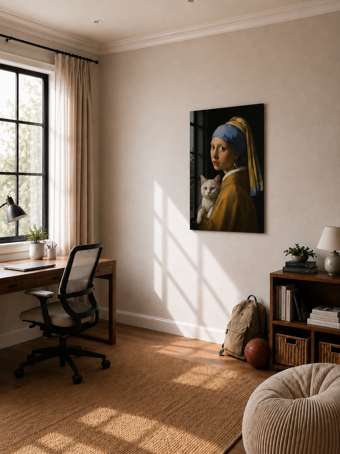 Girl with a Pearl Earring Cat