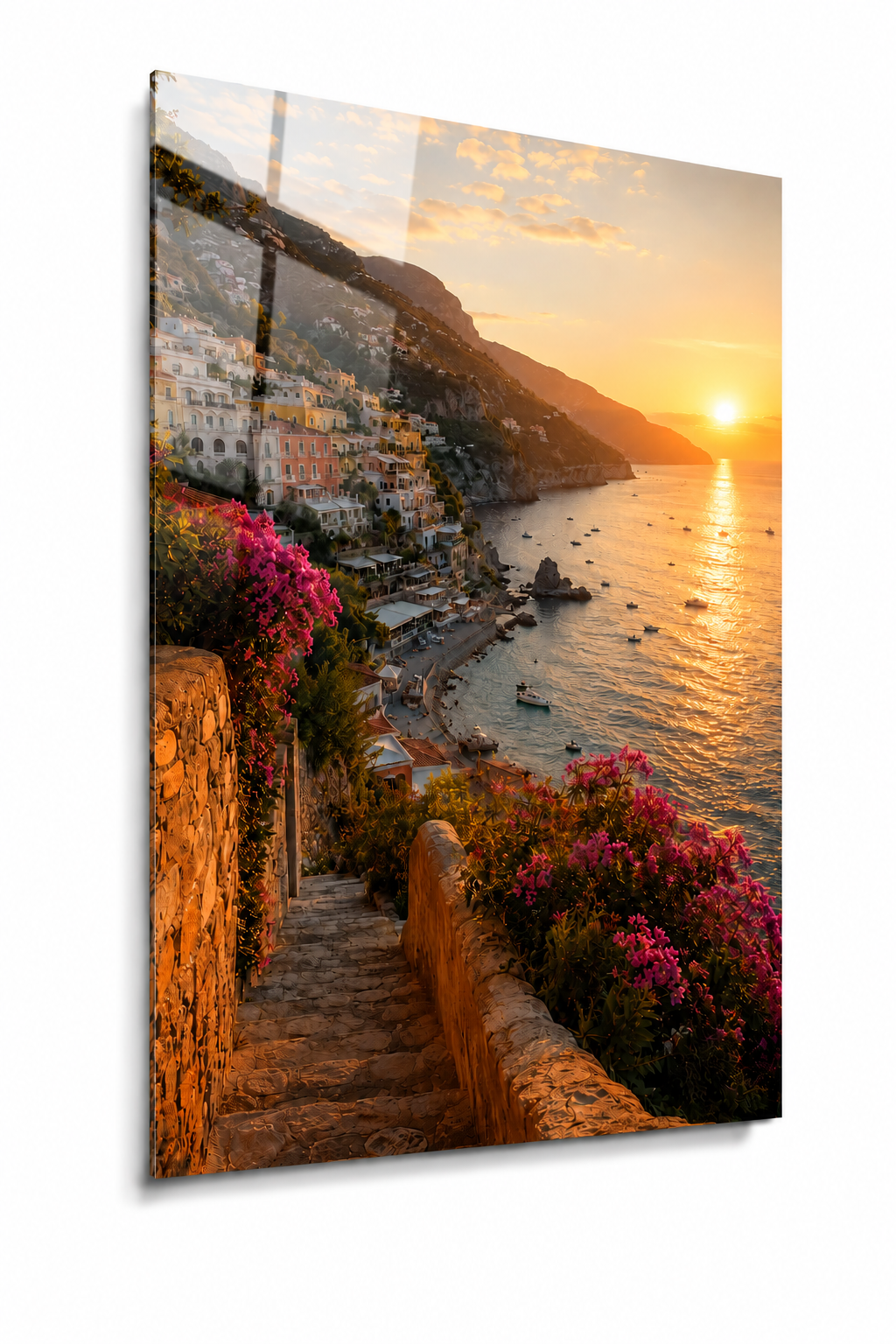 Sunset in Positano: Amalfi Coast