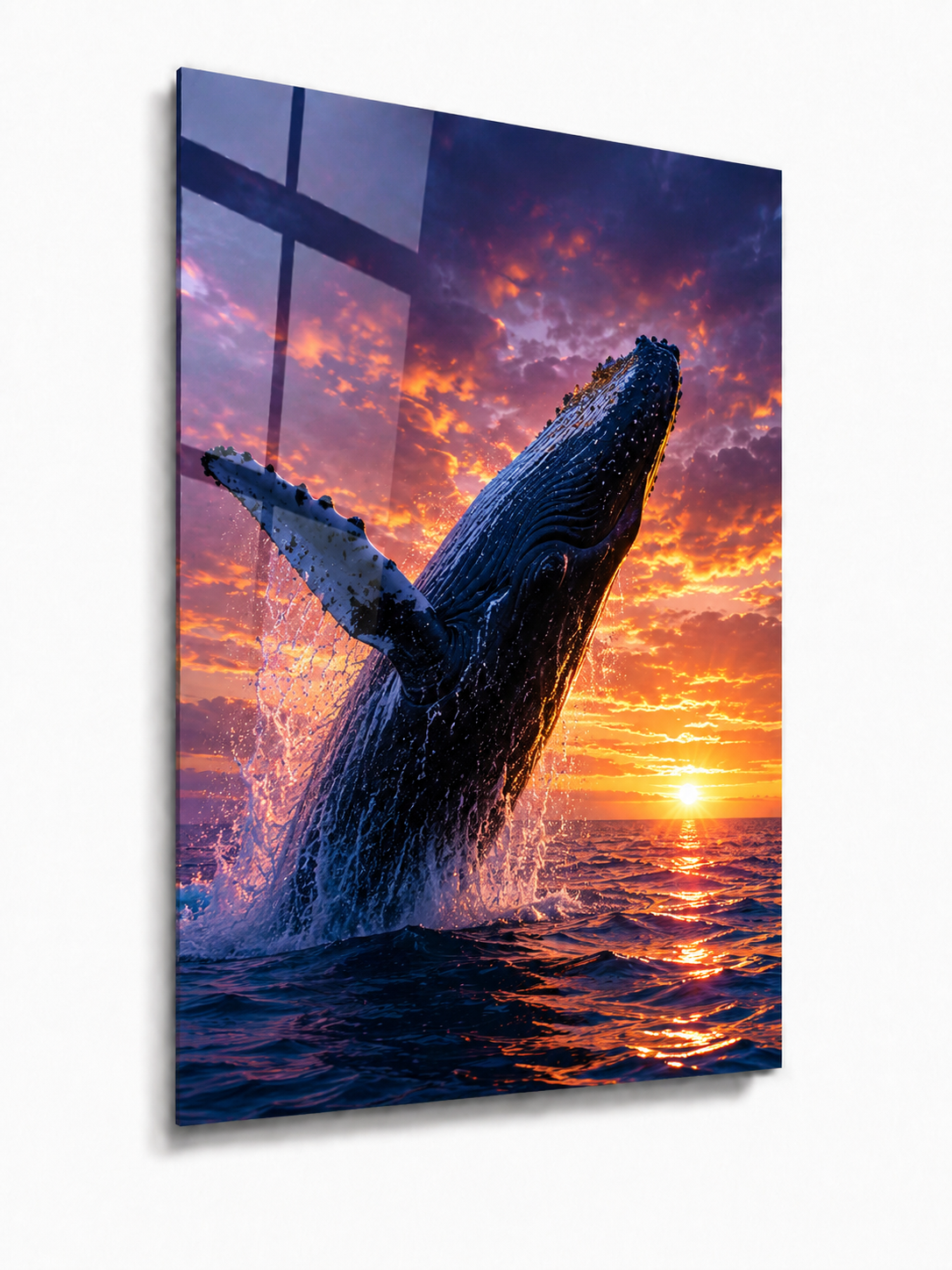Breaching Whale