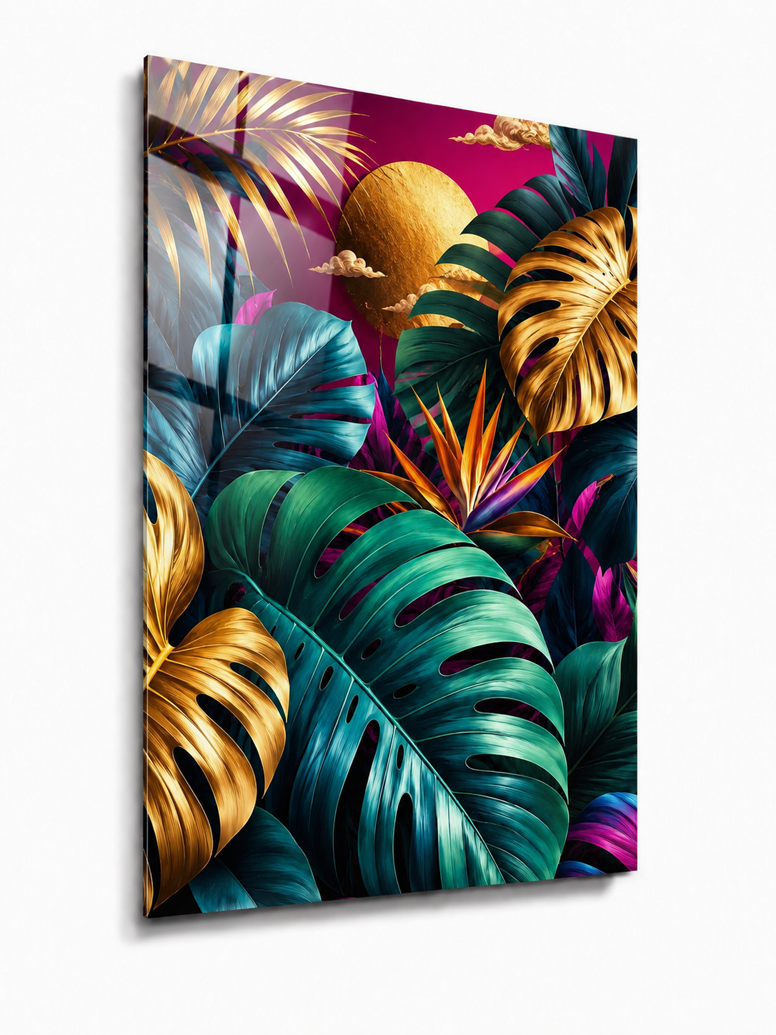 Gold Monstera Tropical