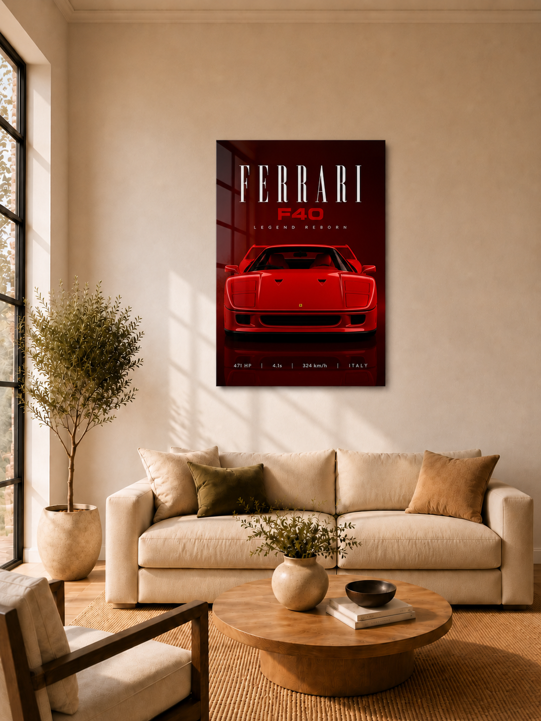 Ferrari F40 Legend Reborn