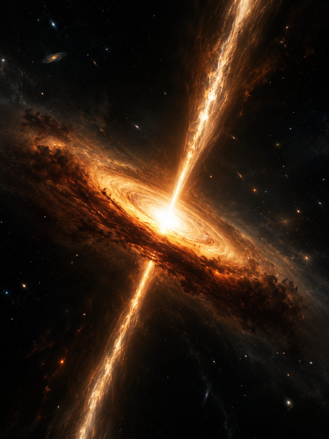 Cosmic Jet: Quasar Energy