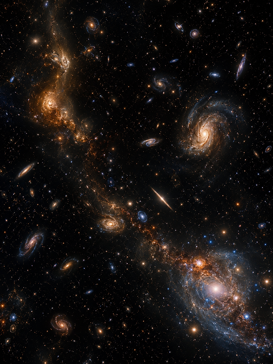 The Deep Field: Cosmic Tapestry