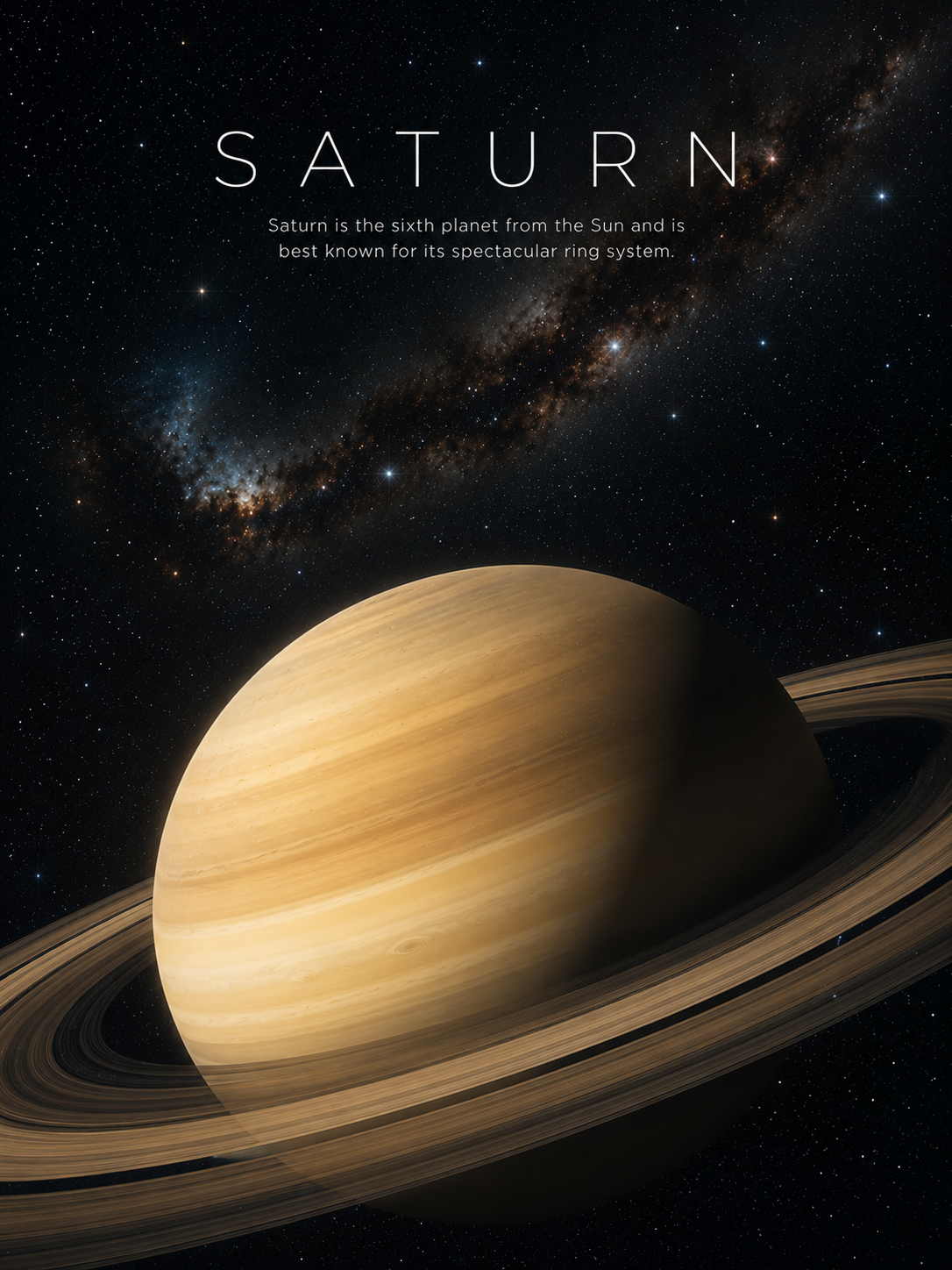 The Ringed Planet: Saturn