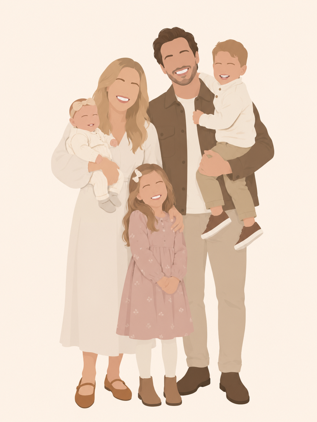 Custom Family Portrait from Photo