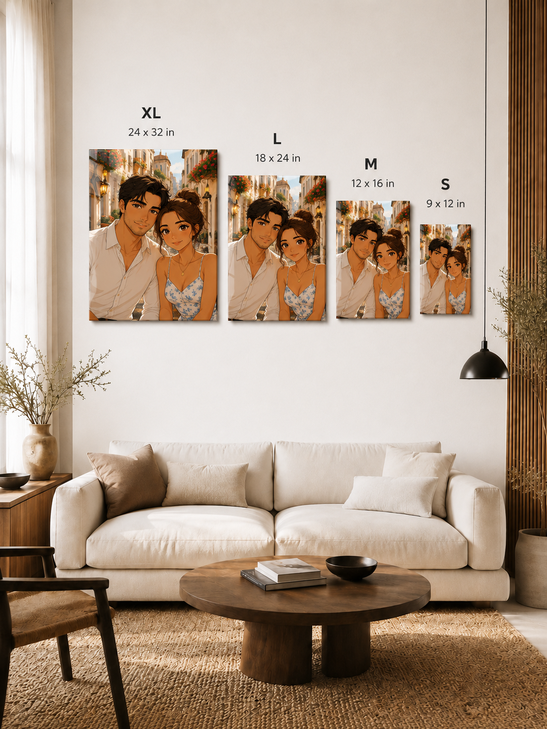 Custom Italy Couple Portrait