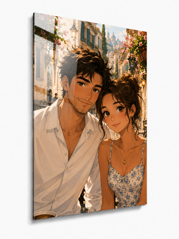 Custom Italy Couple Portrait