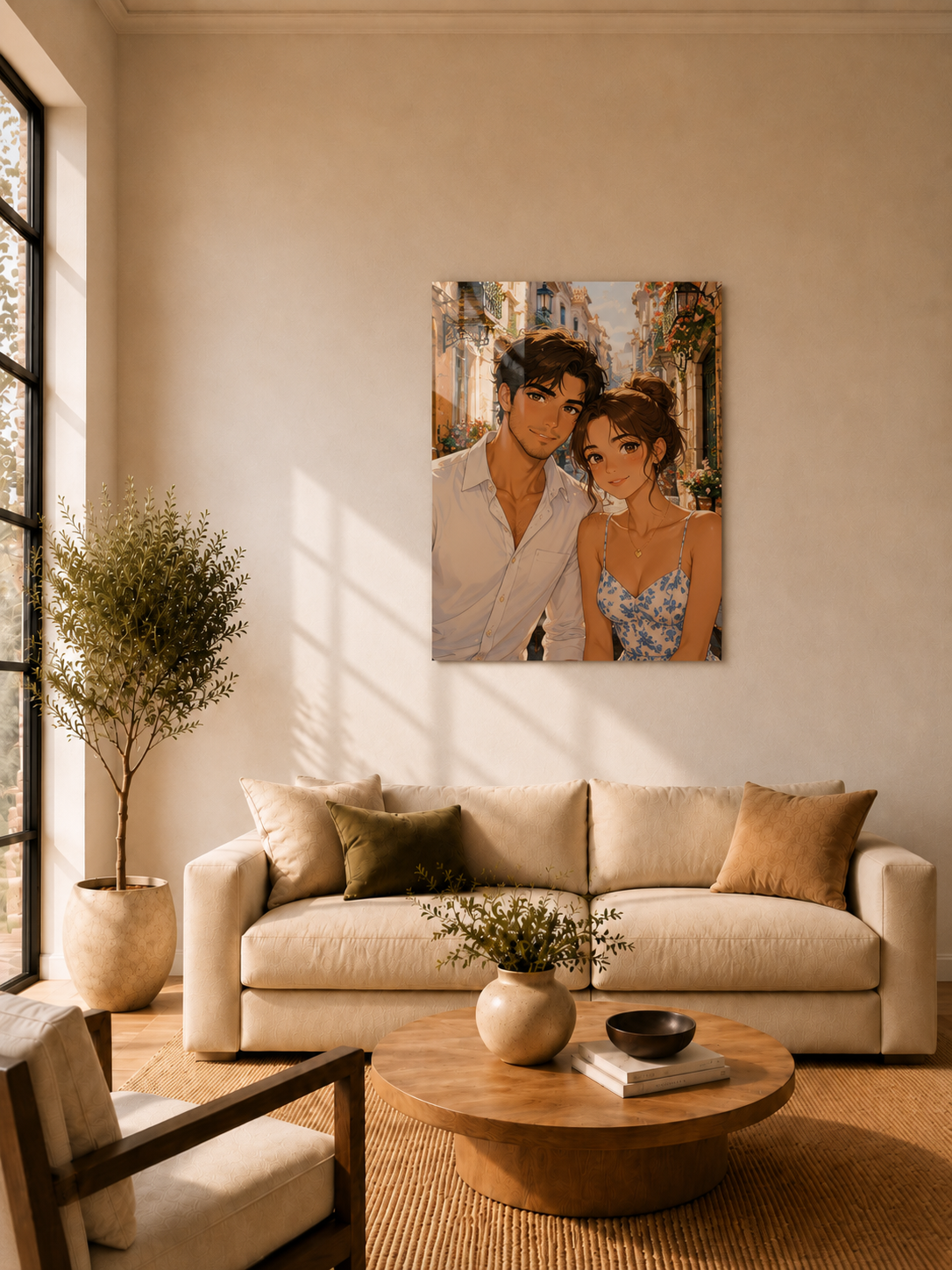 Custom Italy Couple Portrait