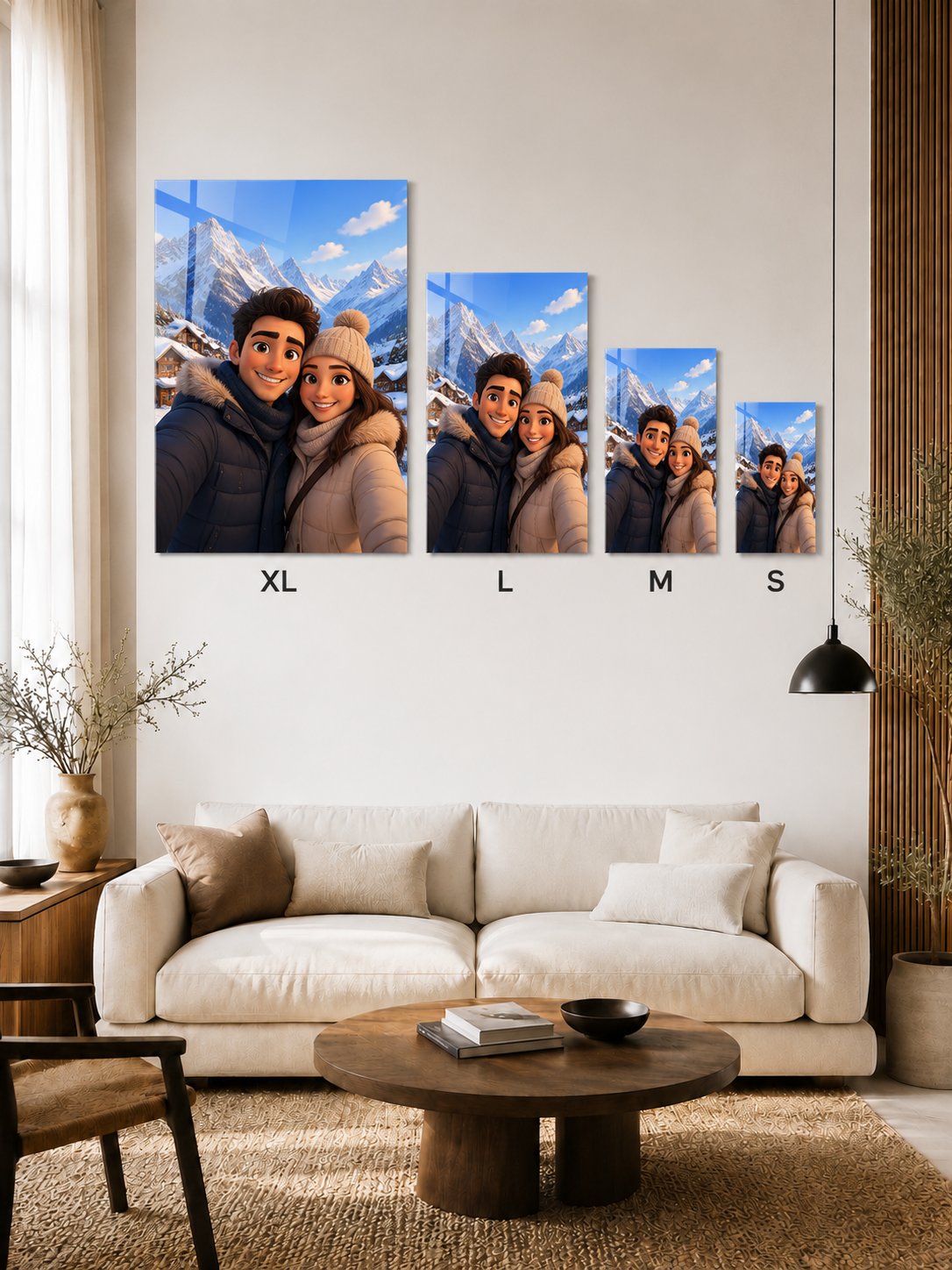 Custom Winter Couple Portrait