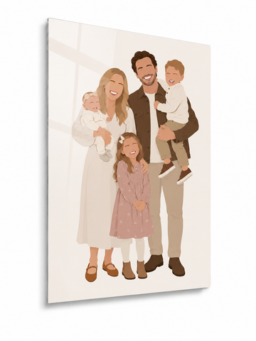 Custom Family Portrait from Photo