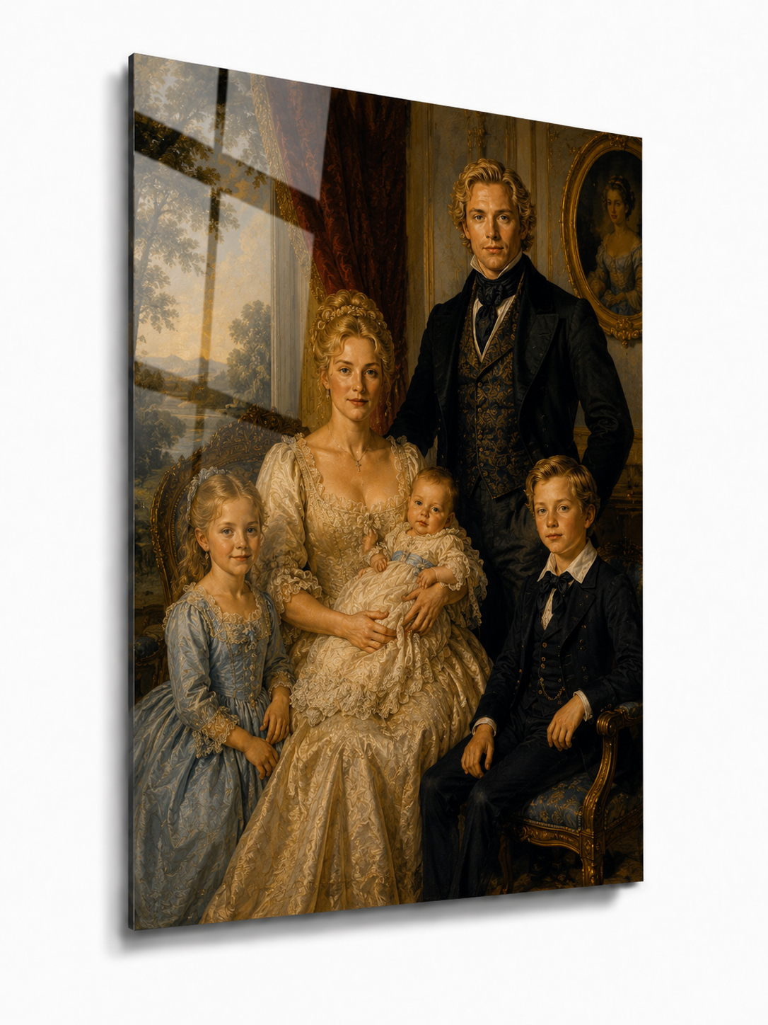 Custom Royal Family Portrait