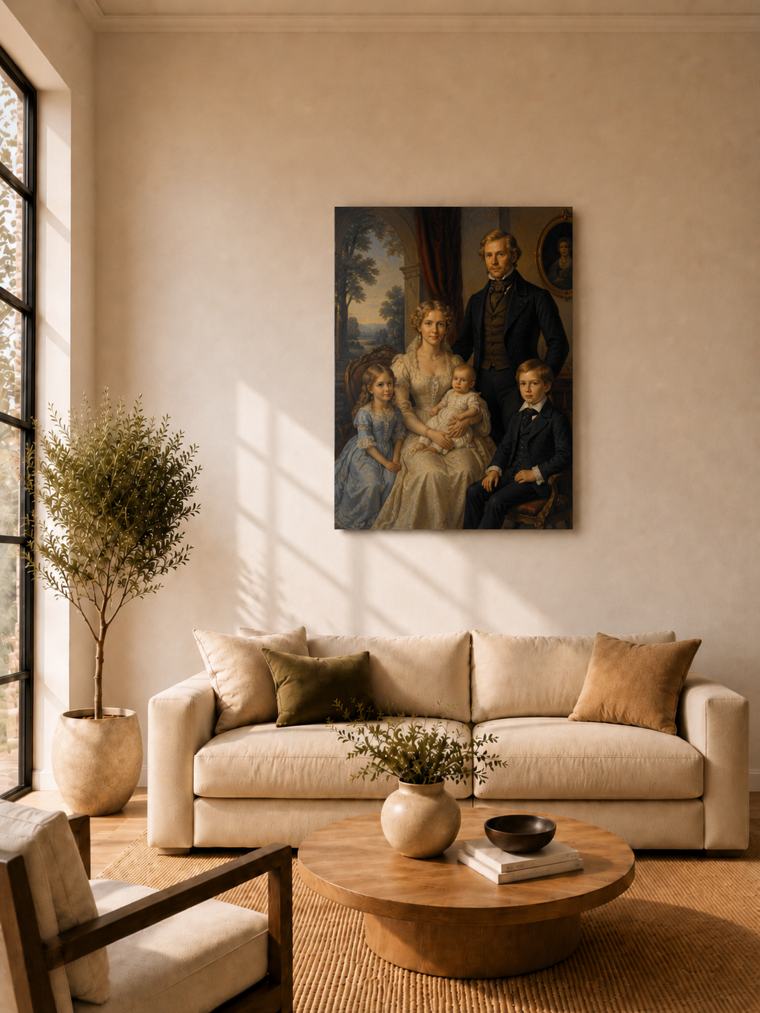 Custom Royal Family Portrait