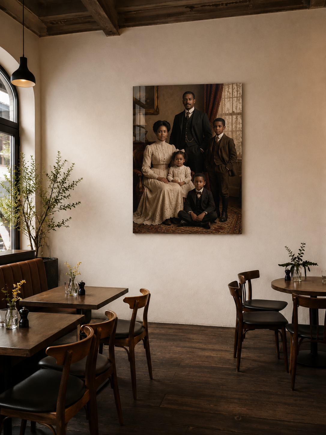 Custom Victorian Family Portrait