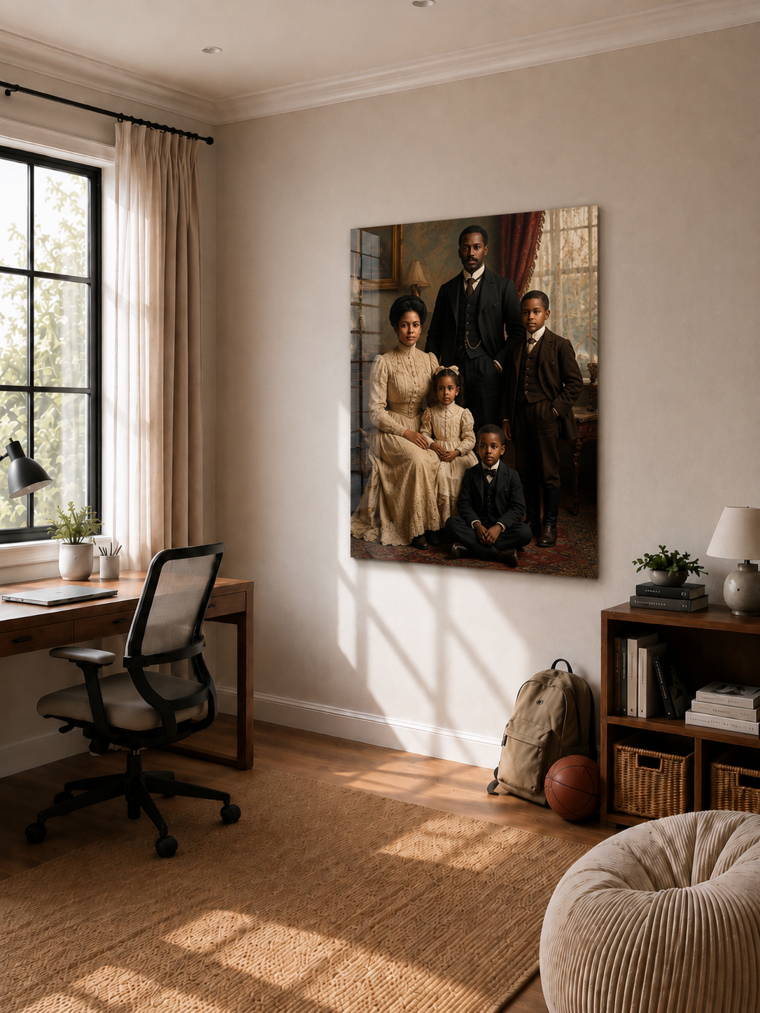 Custom Victorian Family Portrait