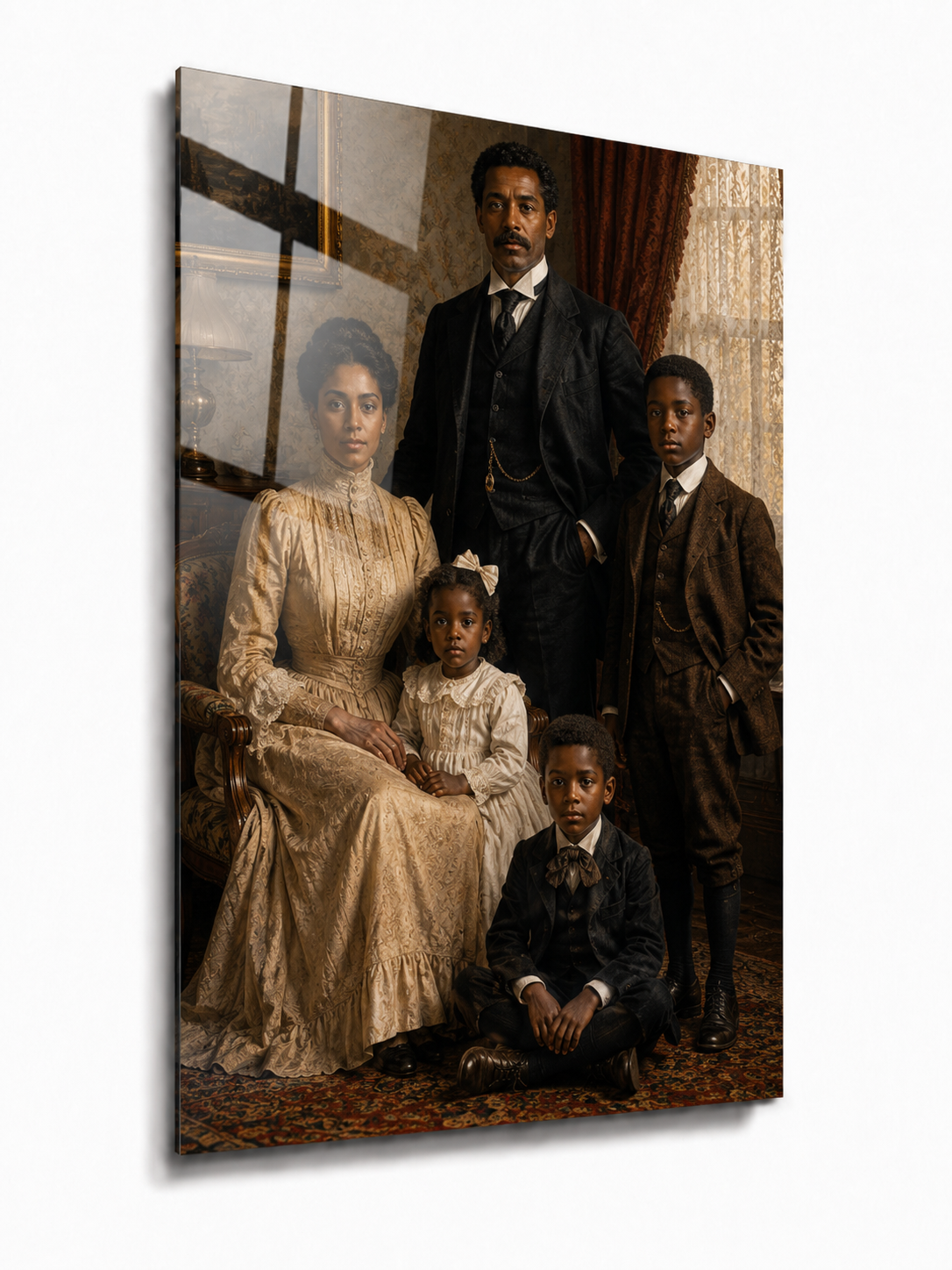 Custom Victorian Family Portrait