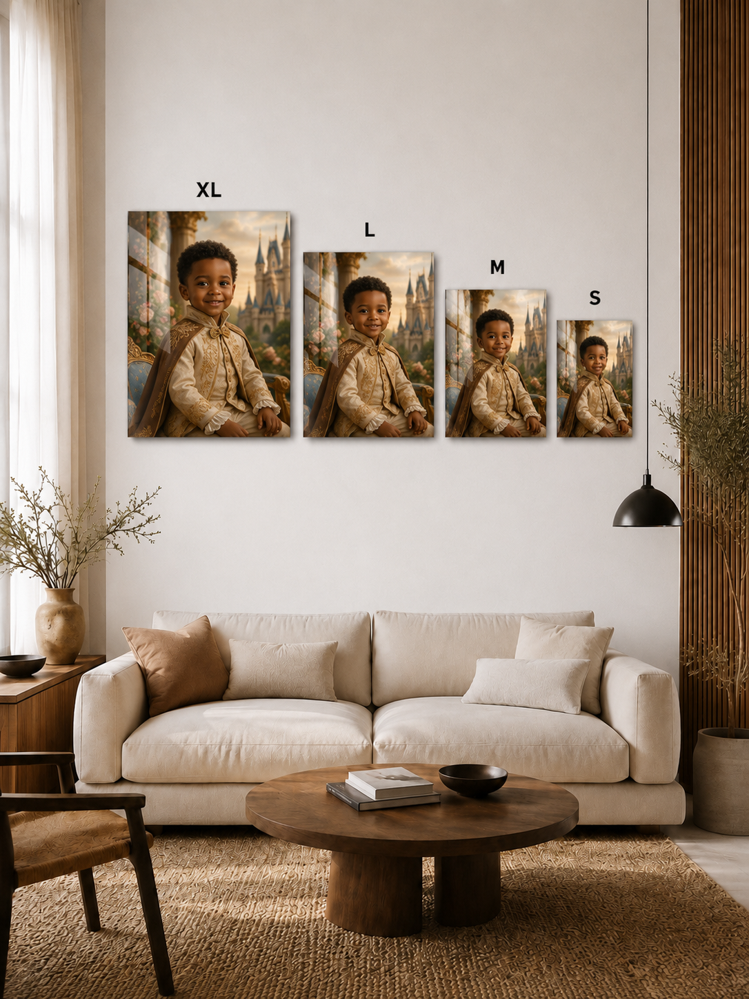 Custom Royal Prince Kids Portrait