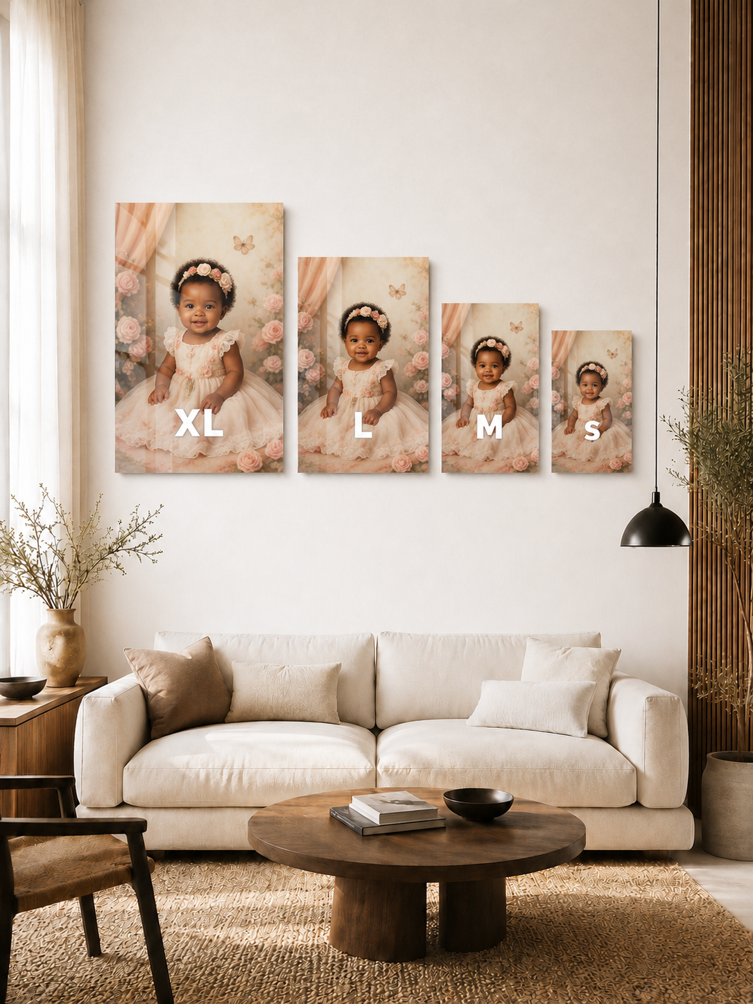 Custom Vintage Baby Portrait