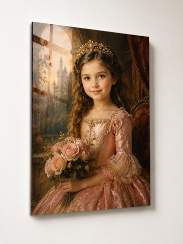 Custom Royal Princess Kids Portrait