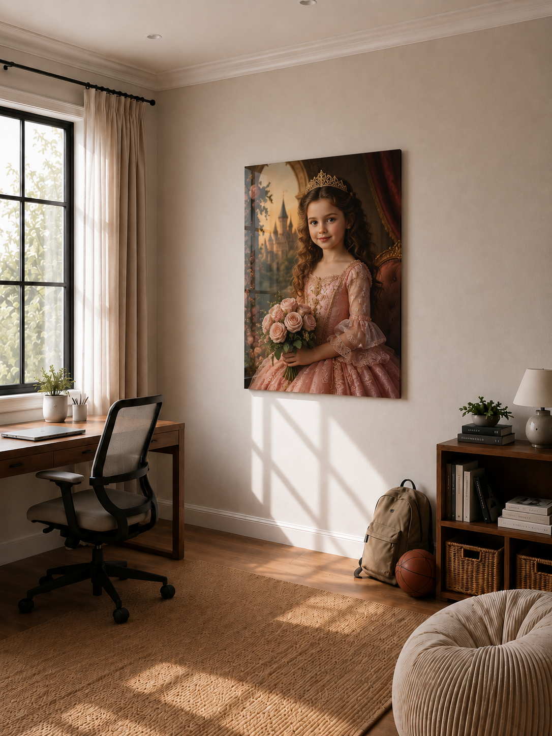 Custom Royal Princess Kids Portrait