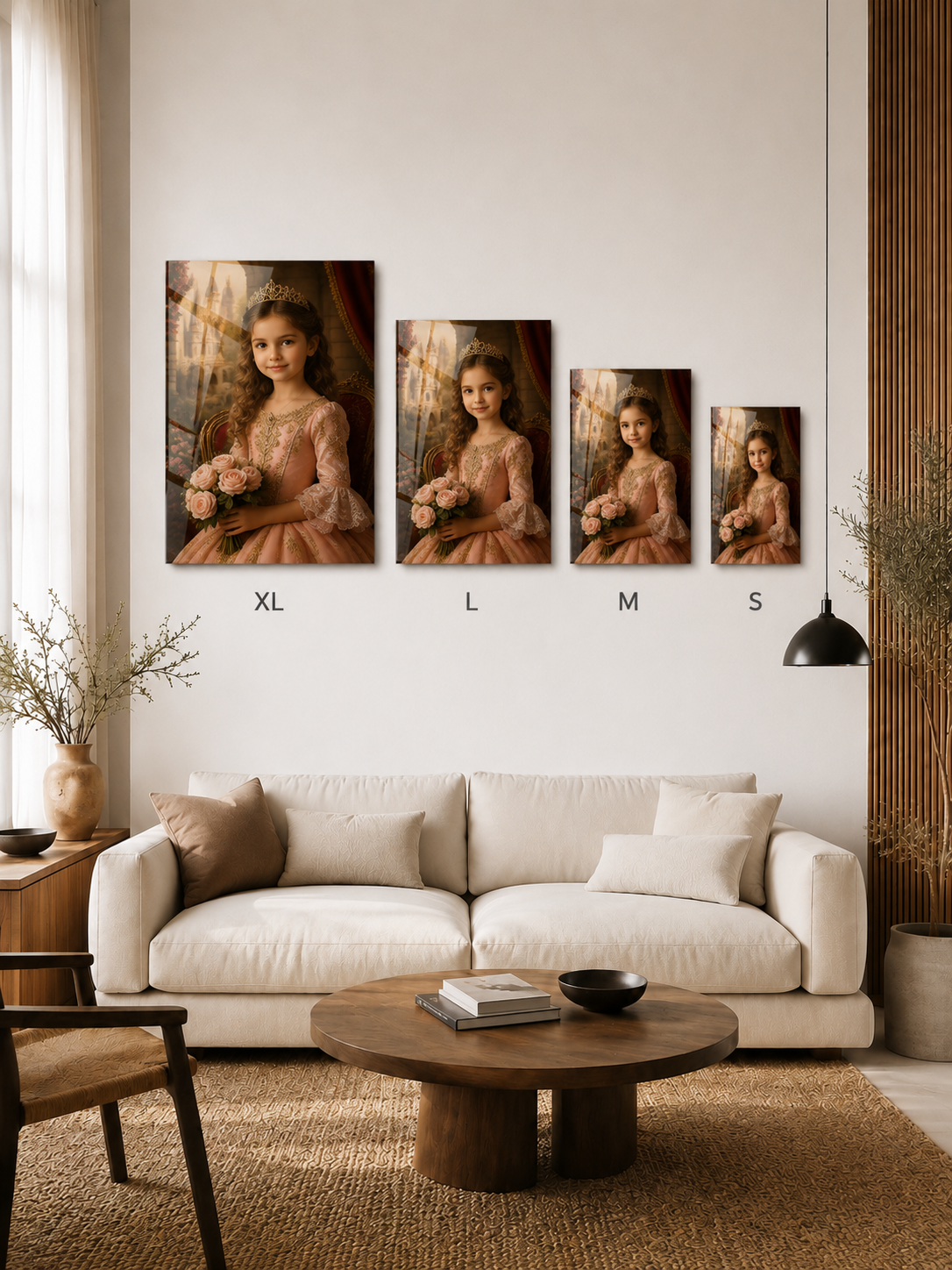 Custom Royal Princess Kids Portrait