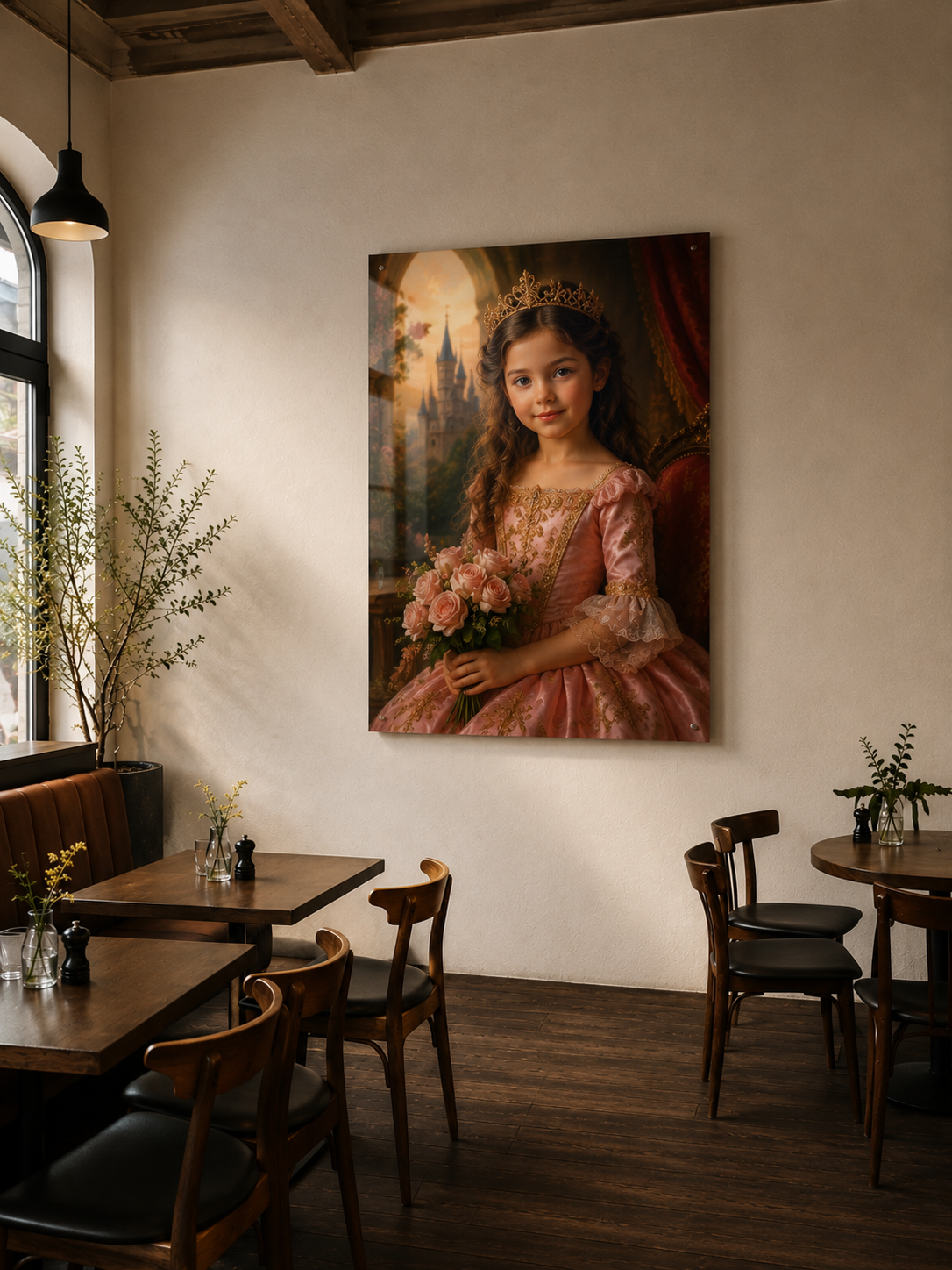 Custom Royal Princess Kids Portrait