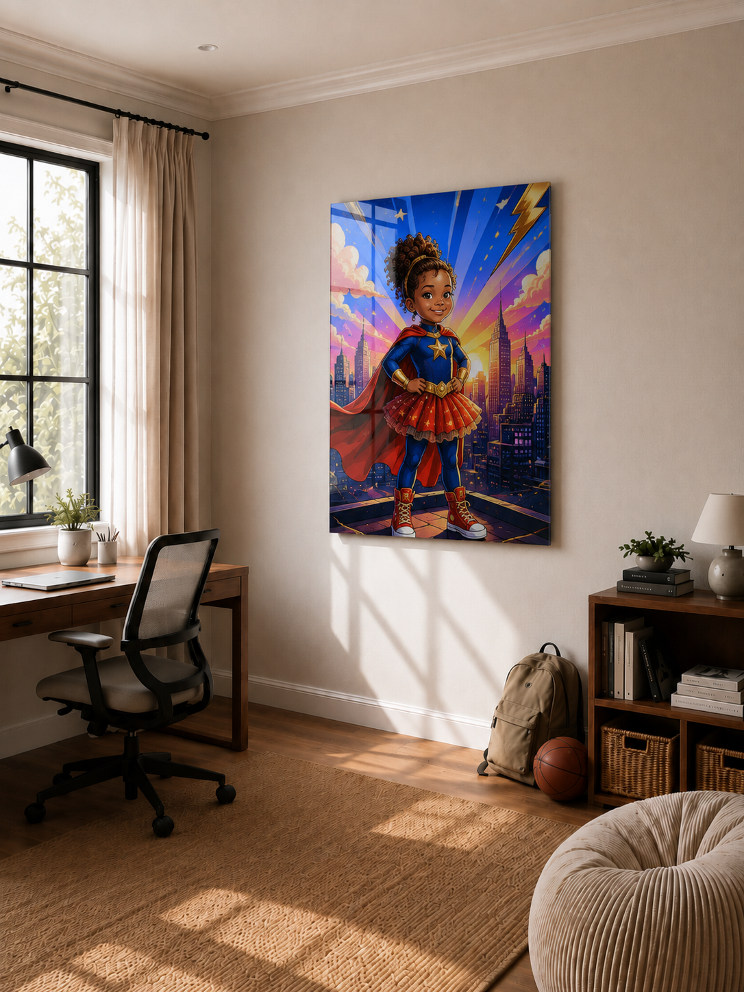 Custom Superhero Kids Portrait