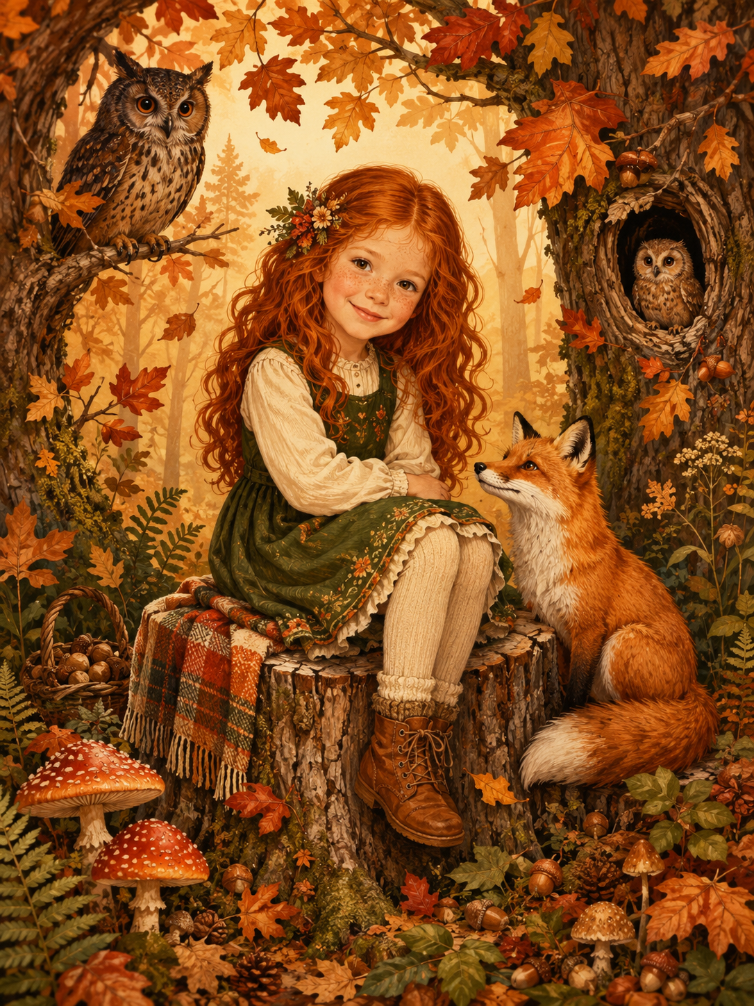 Custom Storybook Kids Portrait