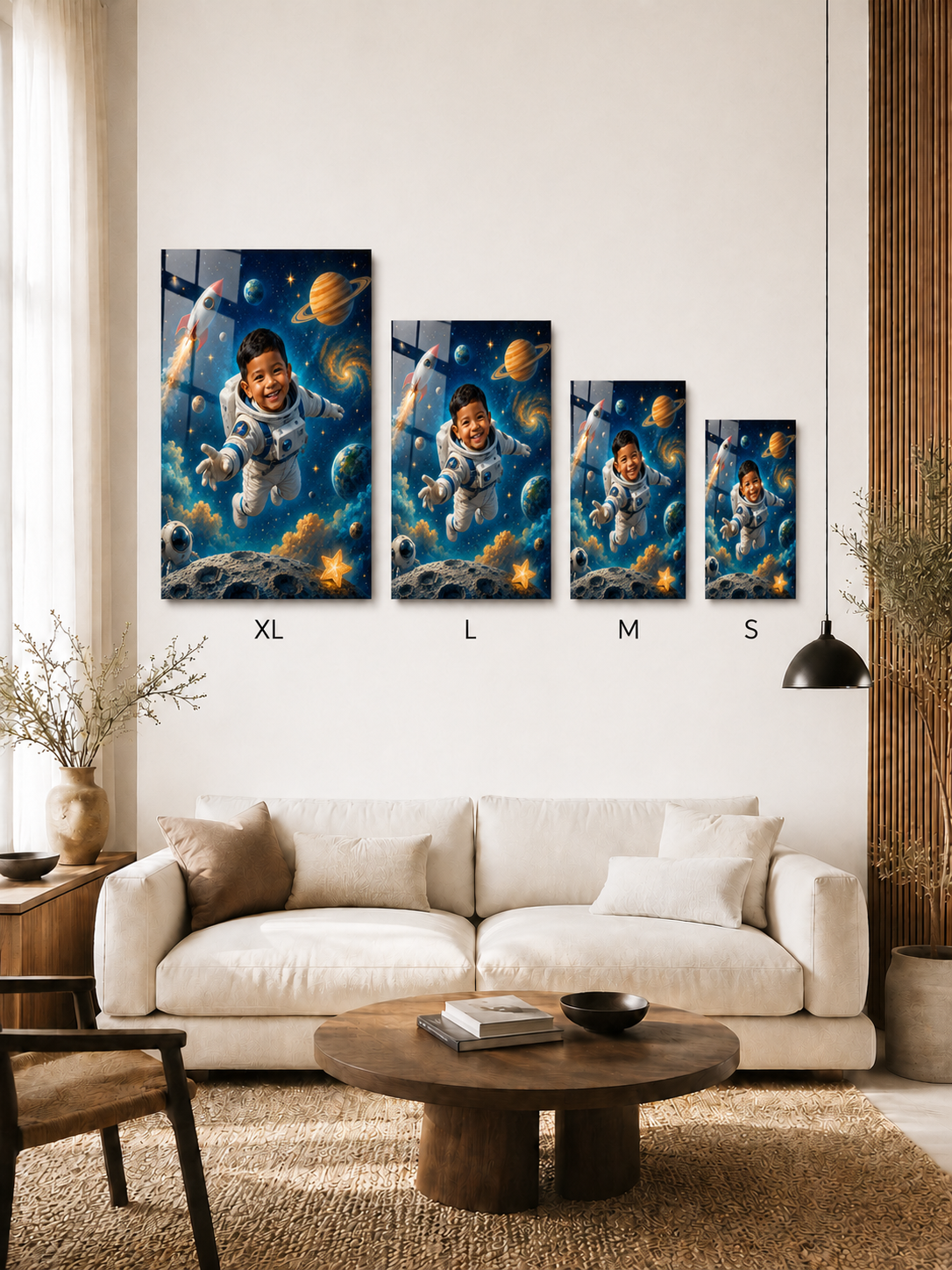 Custom Astronaut Kids Portrait