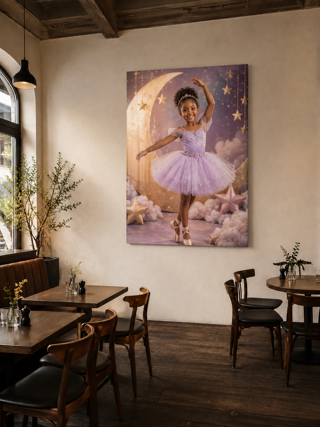 Custom Ballerina Kids Portrait
