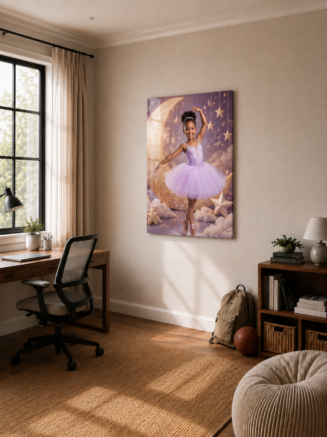Custom Ballerina Kids Portrait
