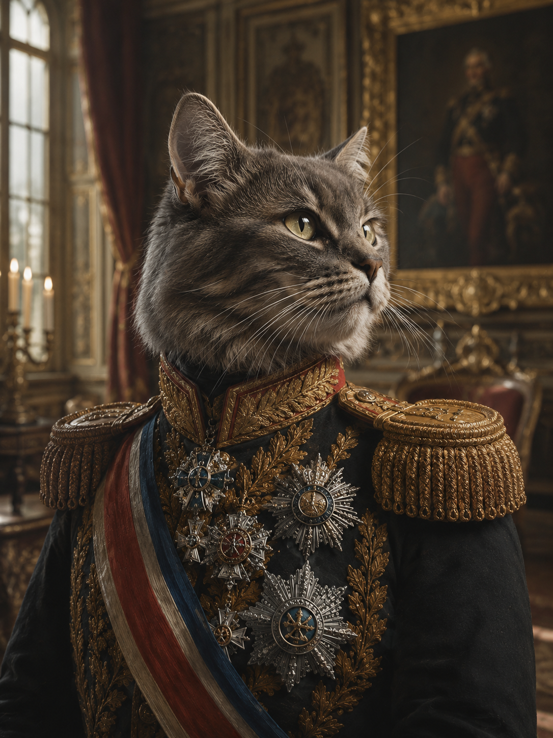 Custom The Noble Commander Cat