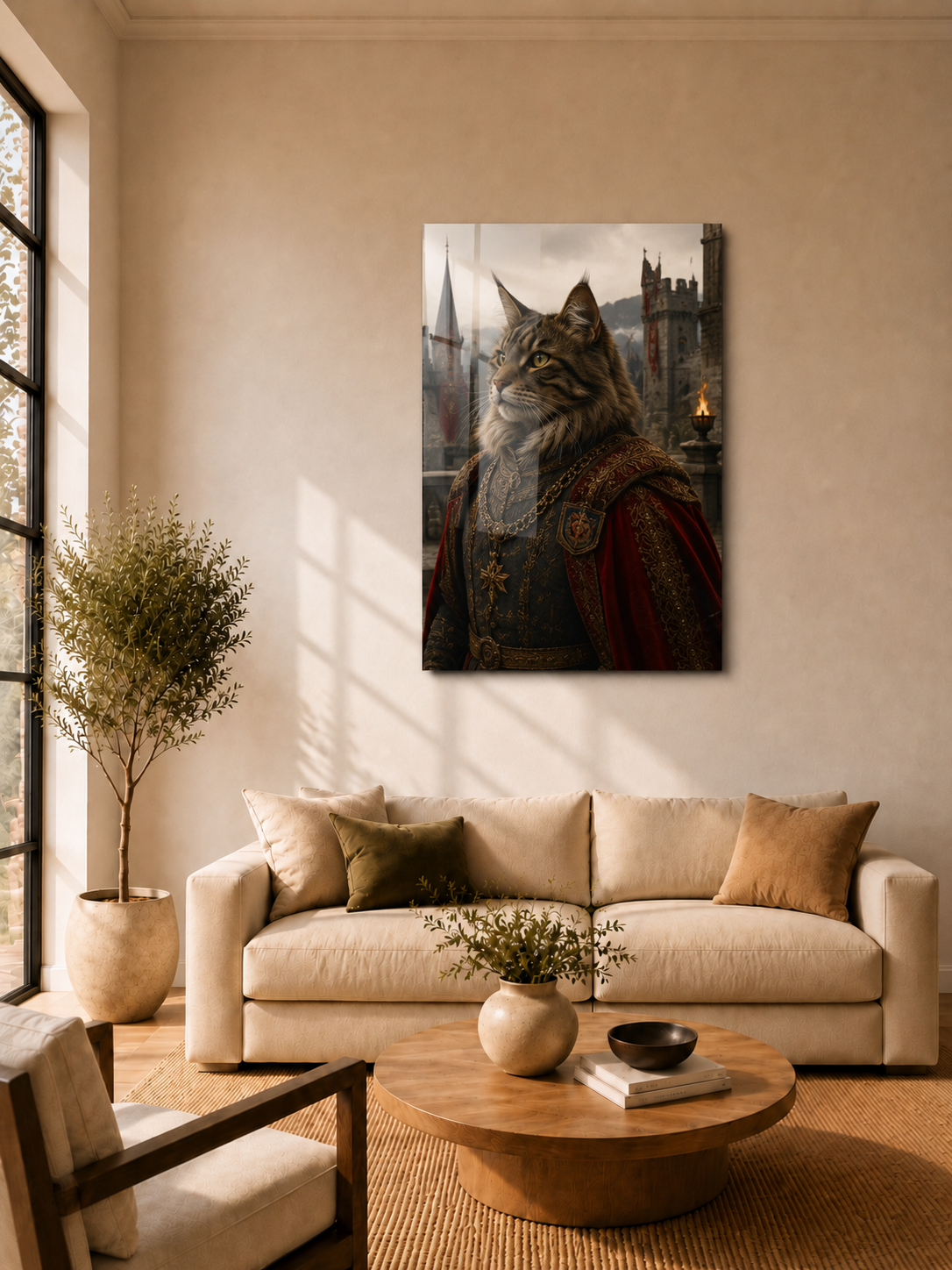 Custom Royal Maine Coon Cat