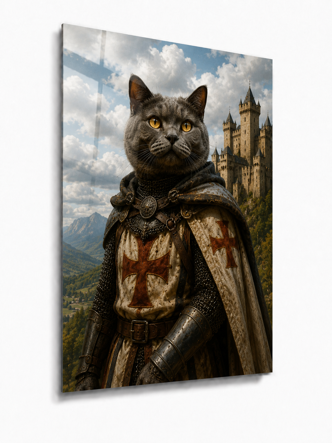 Custom The Knight Templar Cat