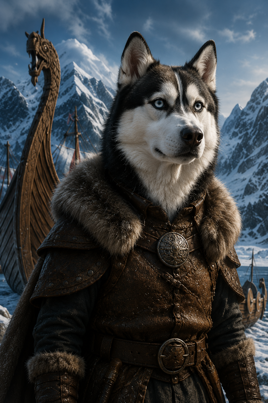 Custom The Viking Husky
