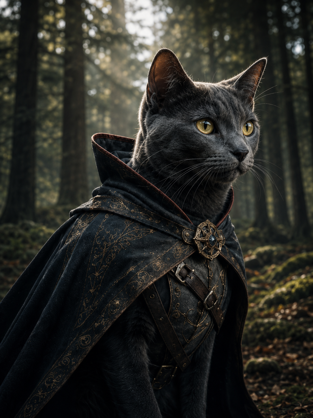 Custom The Wizard Cat